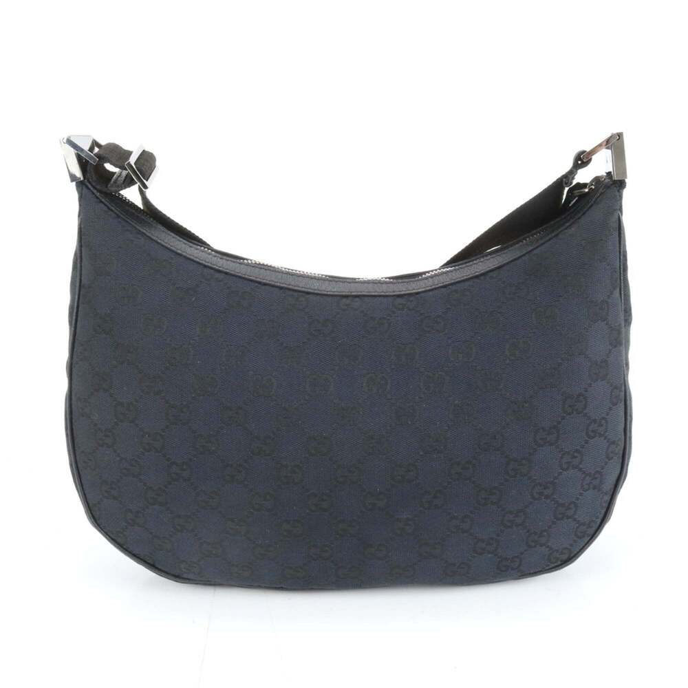 GUCCI Black Leather Shoulder Bag - Picture 3 of 10